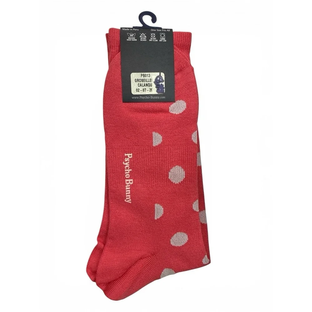 Psycho Bunny By Robert Godley Socks  ONE SIZE